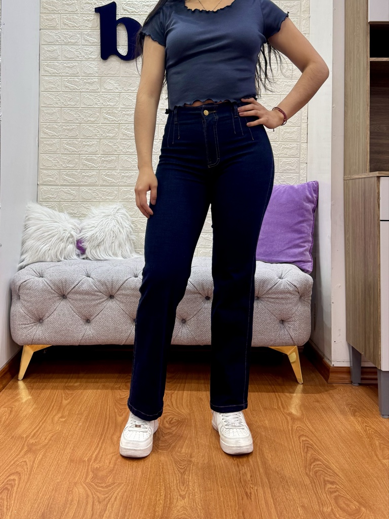 Jean Recto Avispa Azul Industrial