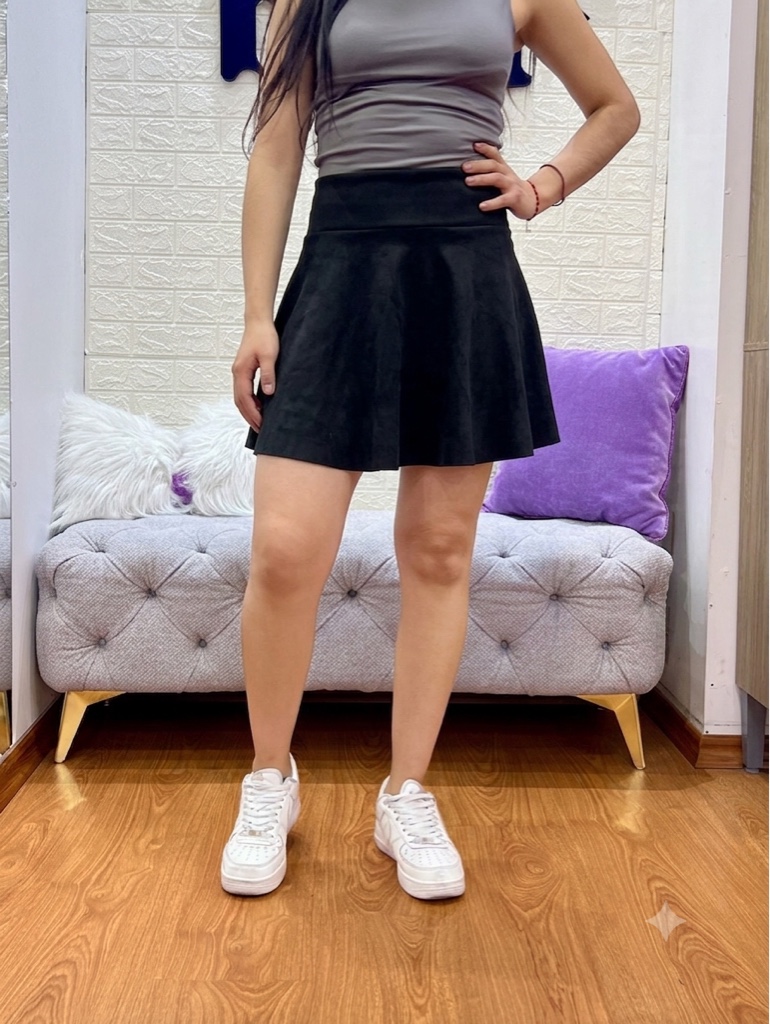 Falda Short de Suede