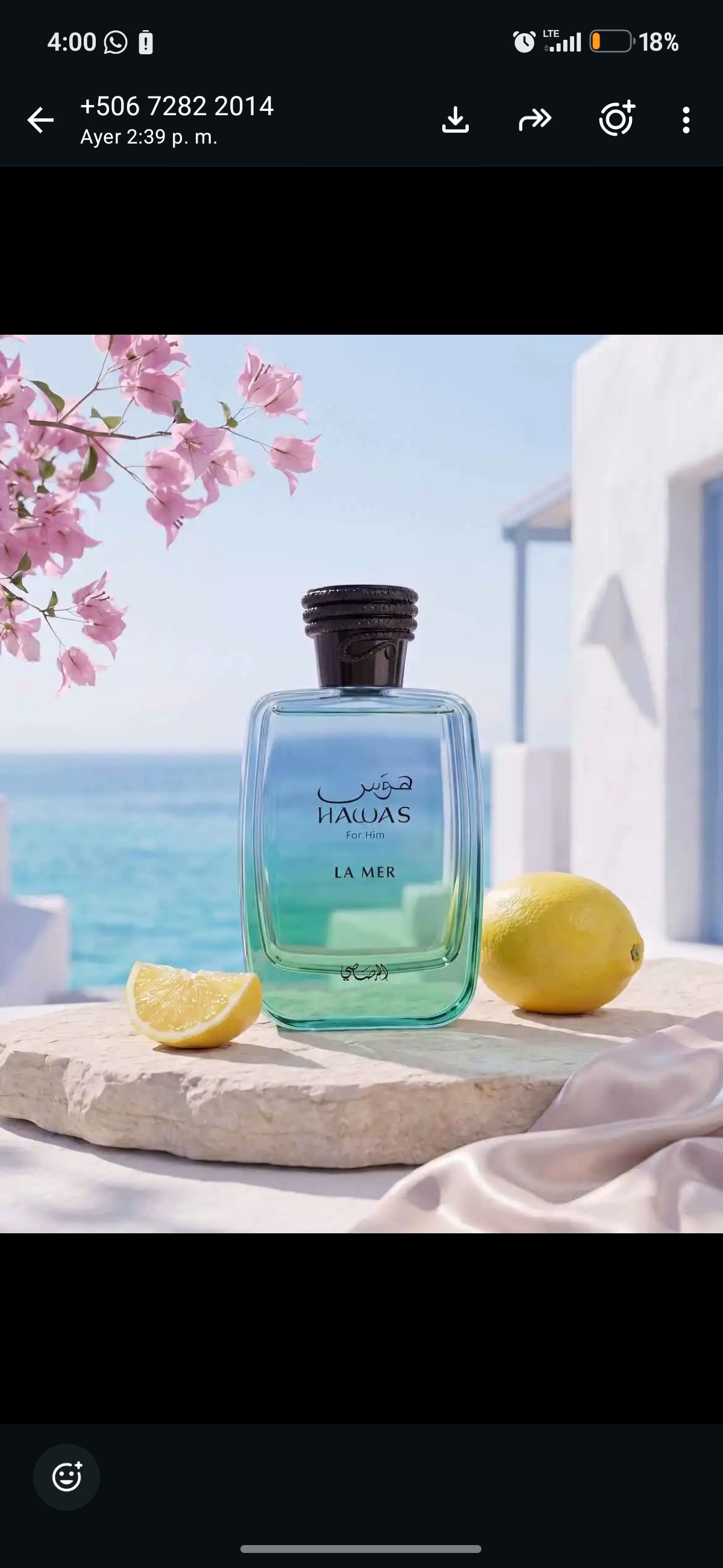 Perfume Afnan Hawas for Him La Mer