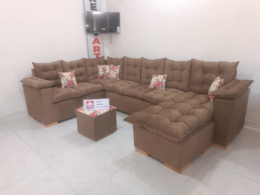Sofa siliconado gama media