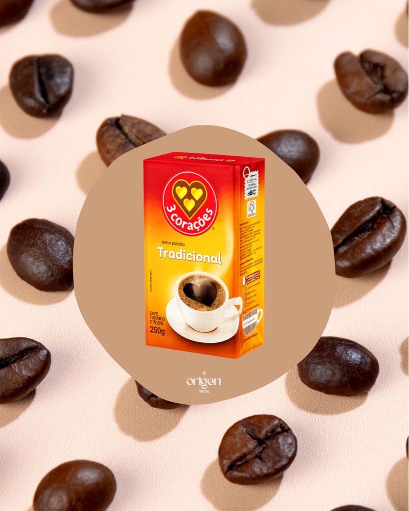 3 Corações Tradicional 500g