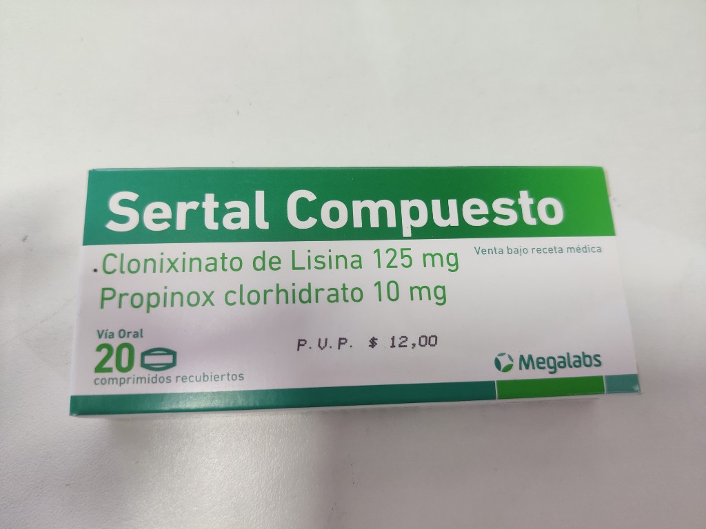 SERTAL COMPUESTO TAB (C18)