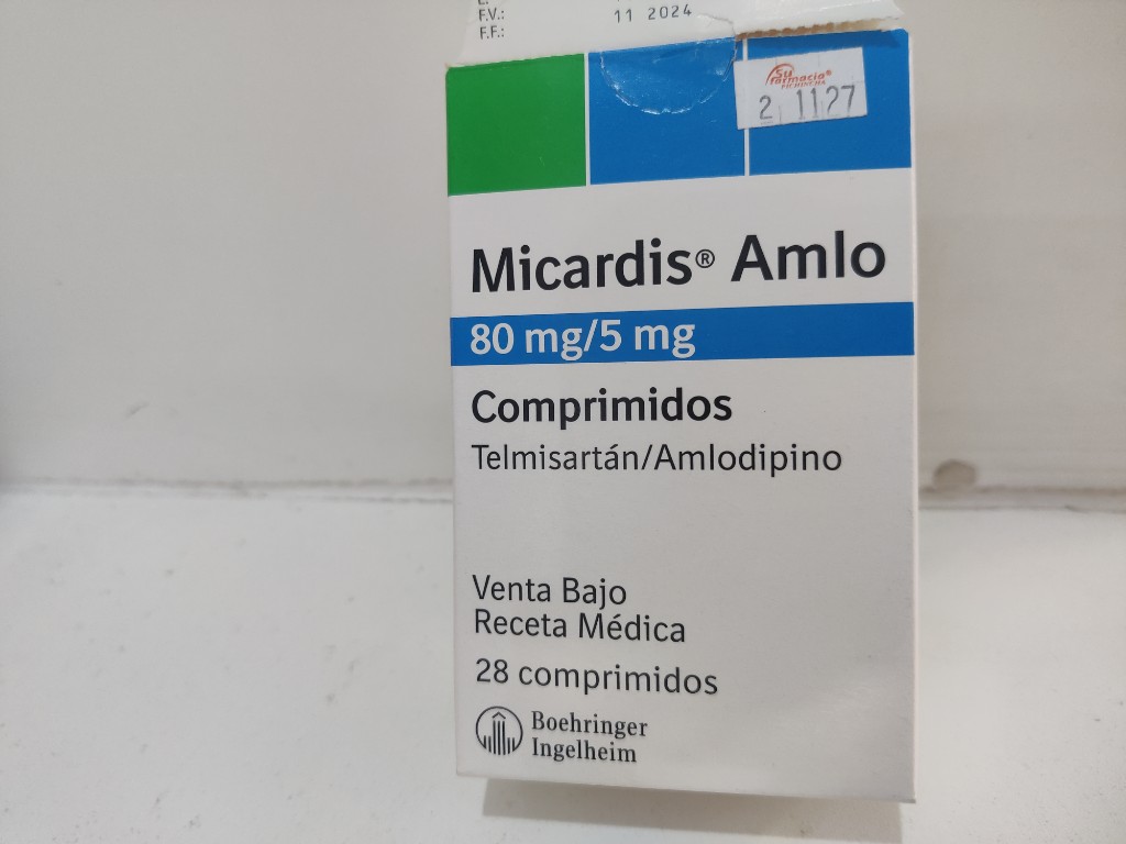 MICARDIS AMLO 80MG/5 MG COMPRIMIDOS