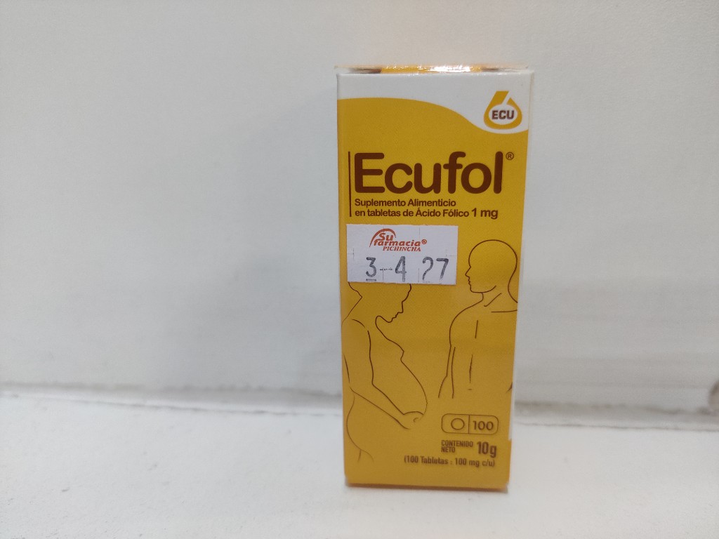 ECUFOL TABLETAS 1MG