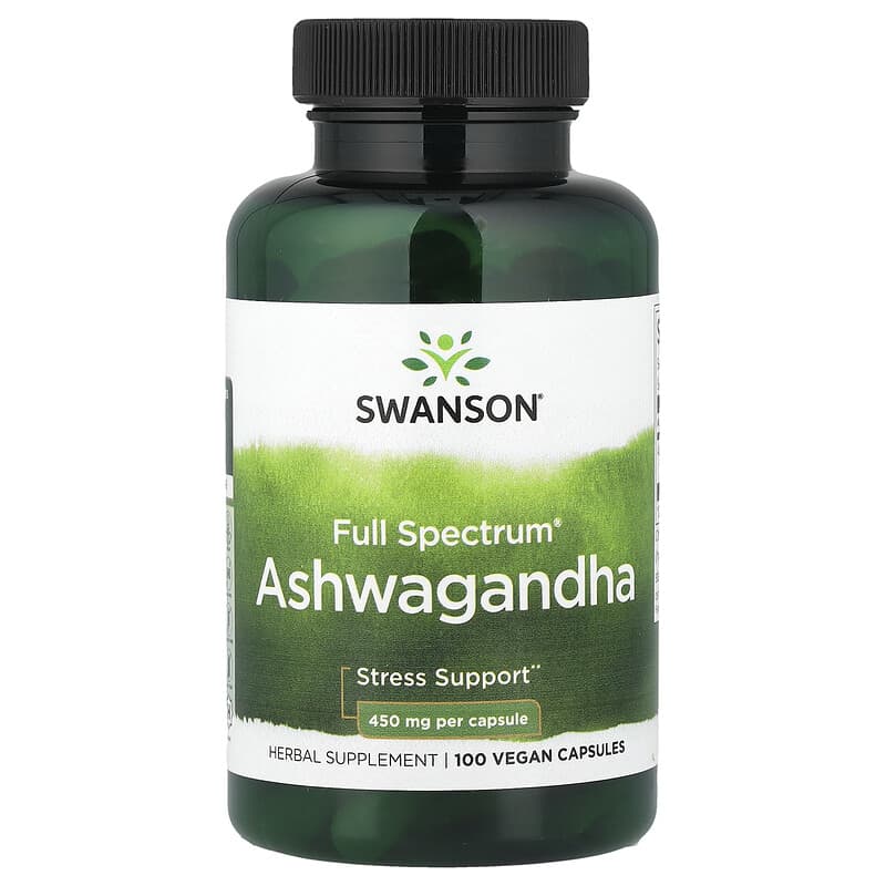 SWANSON ASHWAGANDHA 100 CAPS