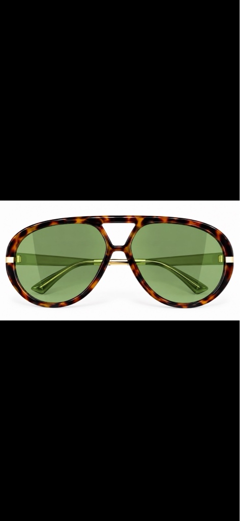 Lentes carey verdes