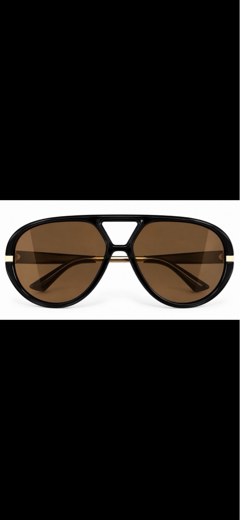 Lentes aviador café