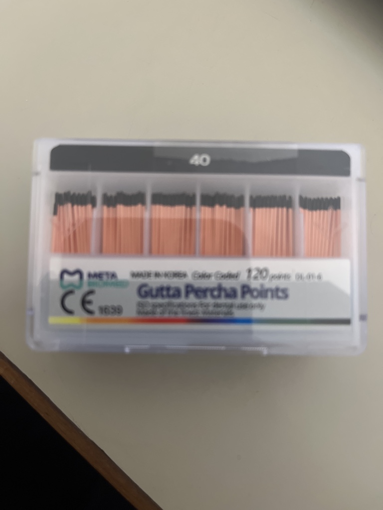 Cono de gutta Percha Points 40