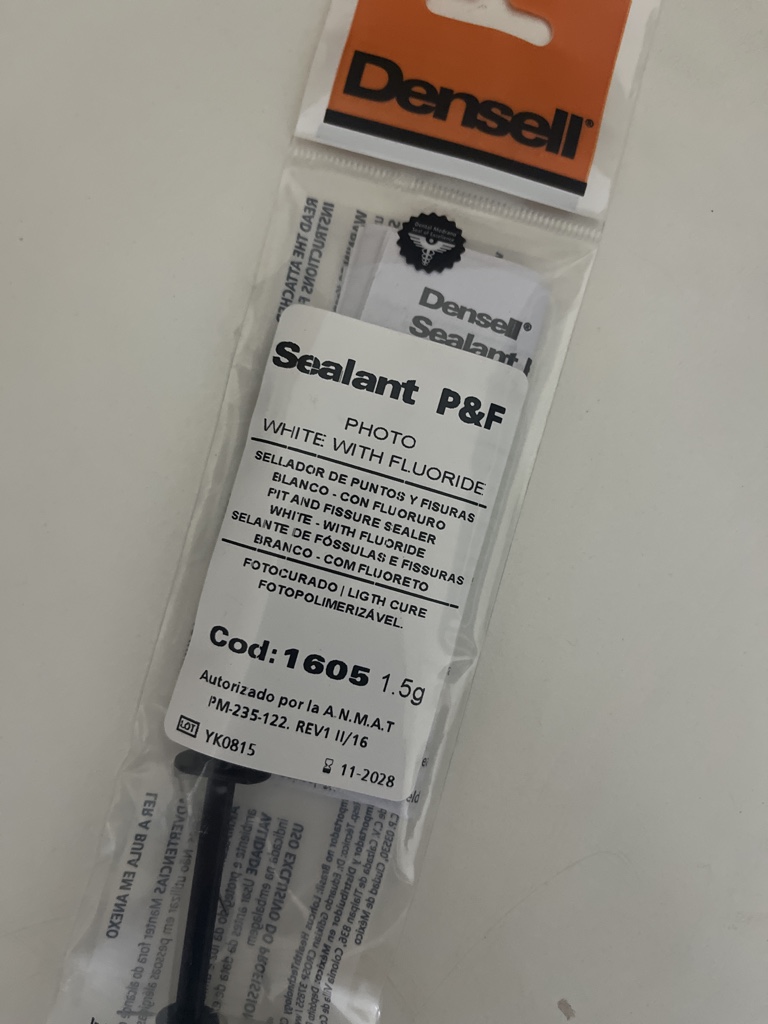 Sellante de fosas y fisuras blanco 1.5g