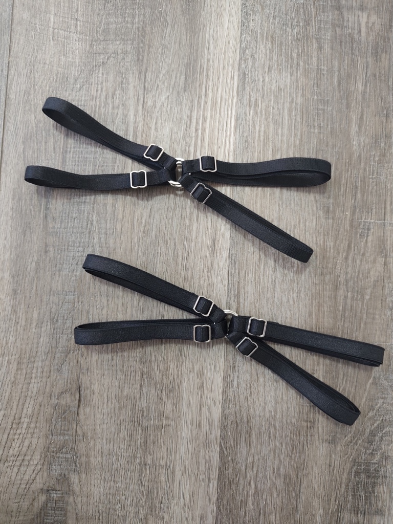 Musleras regulables Negro