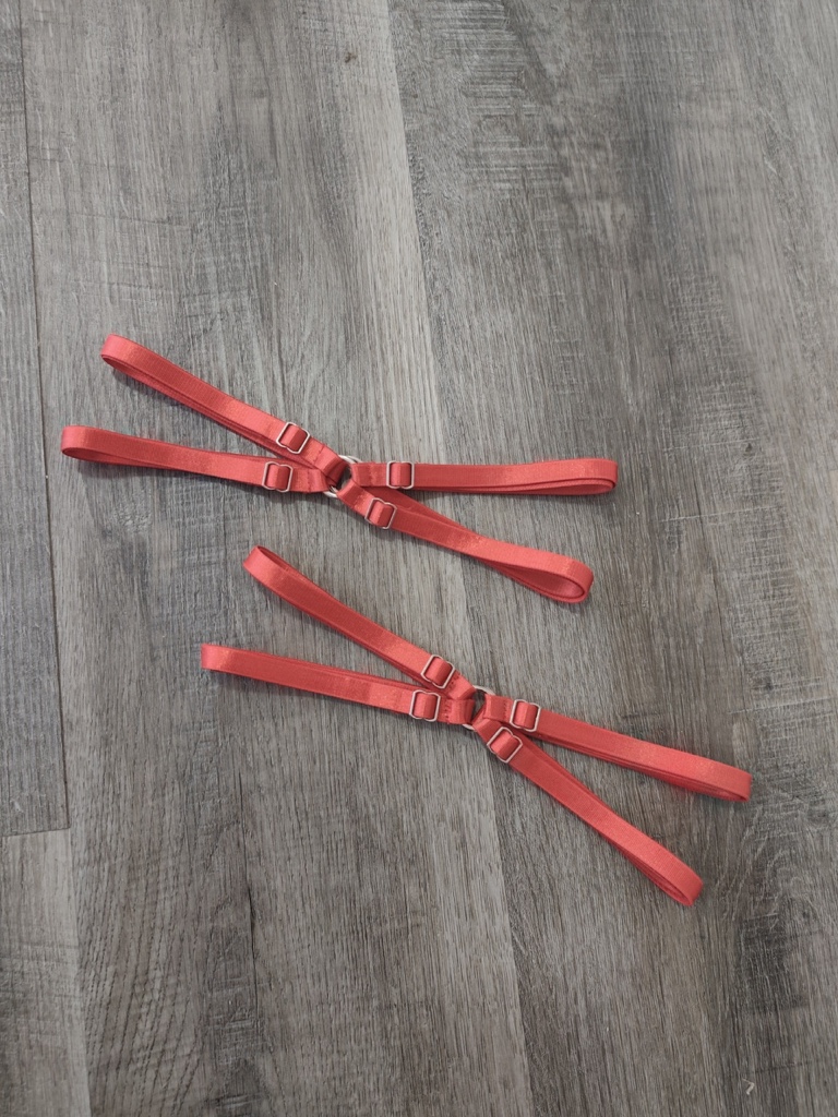 Musleras regulables Rojo