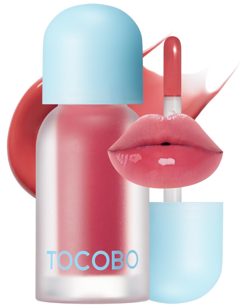 TOCOBO Juicy Berry Plumping Lip Oil Glam Berry Brandy Cozy Pink 4ml