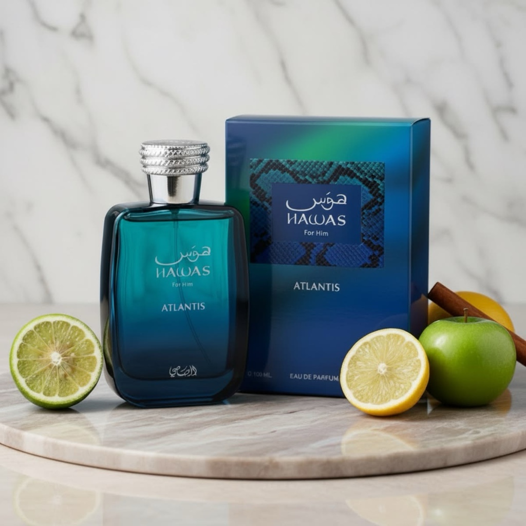Hawas Atlantis perfume azul