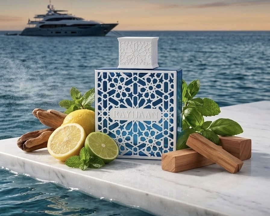 RAYHAAN perfume azul
