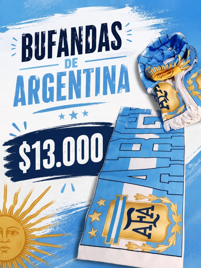 Bufanda Argentina