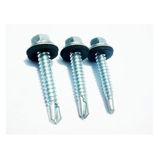 Tornillo autoperforante zincado 2 1/2”