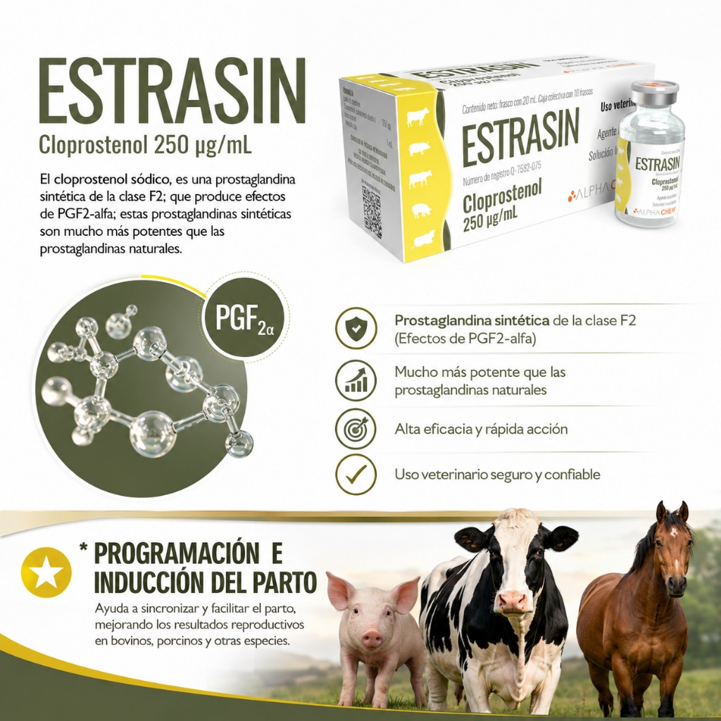 Estrasin cloprostenol