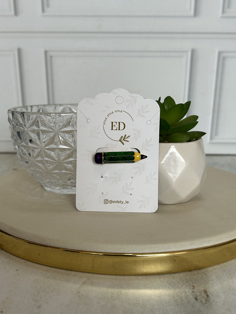 ED broche lapiz