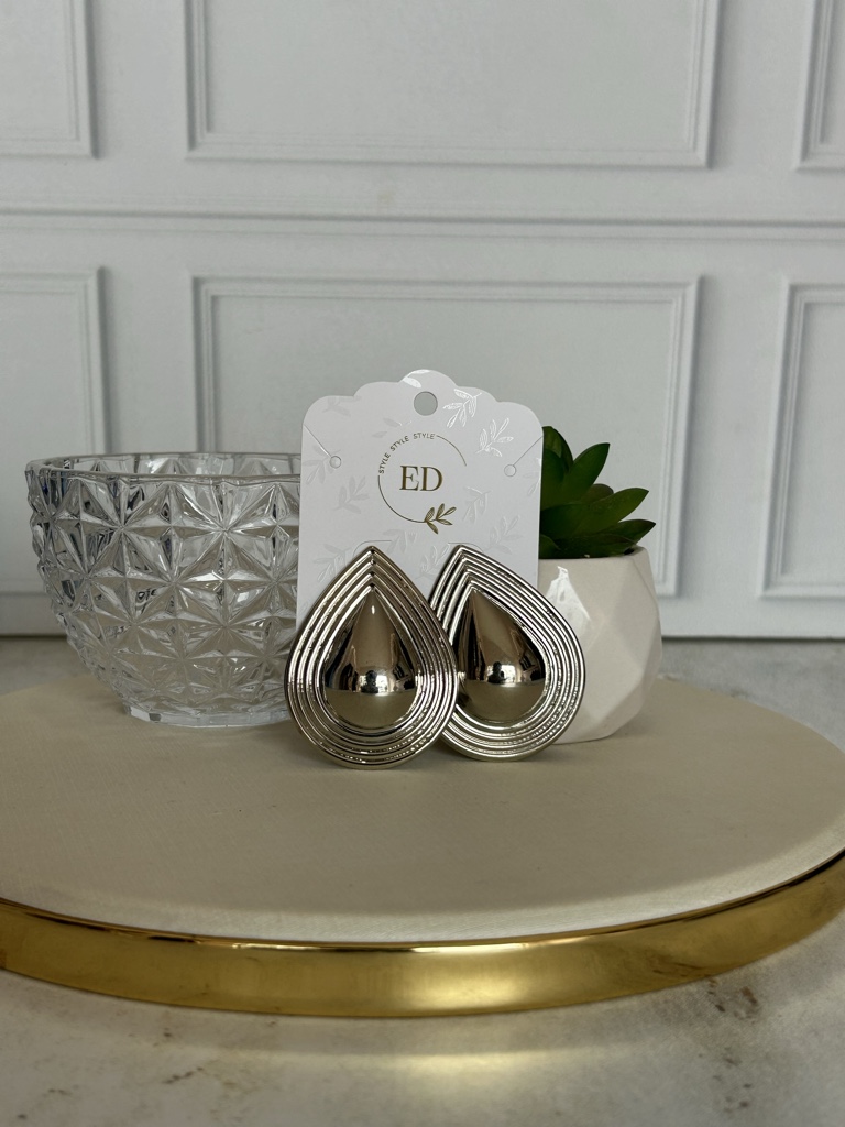 ED aros plateados gota