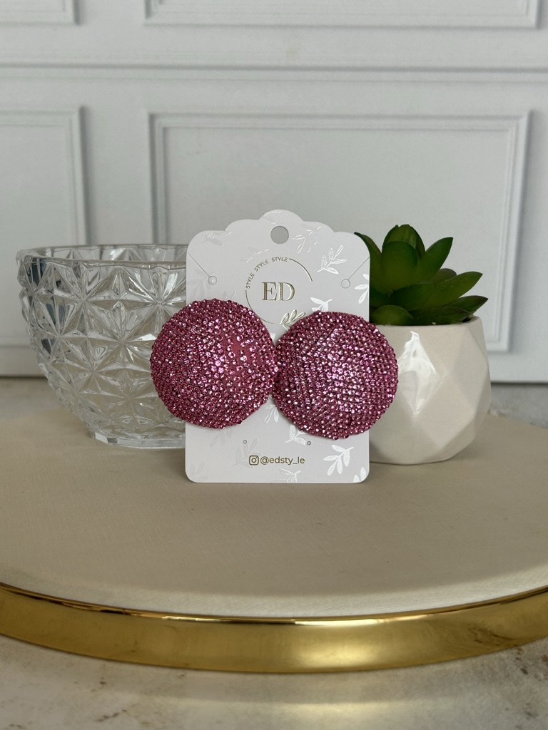 ED aro fucsia brillantes