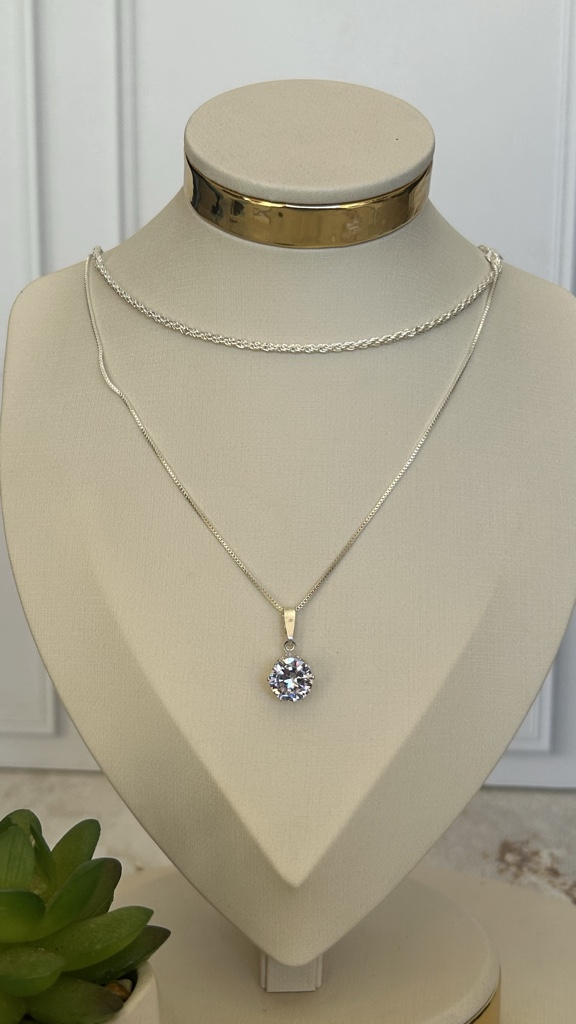 Collar doble hawaiano + punto luz
