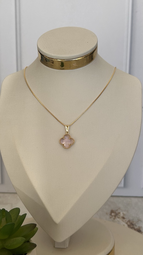 Collar vaan cleaf rosa