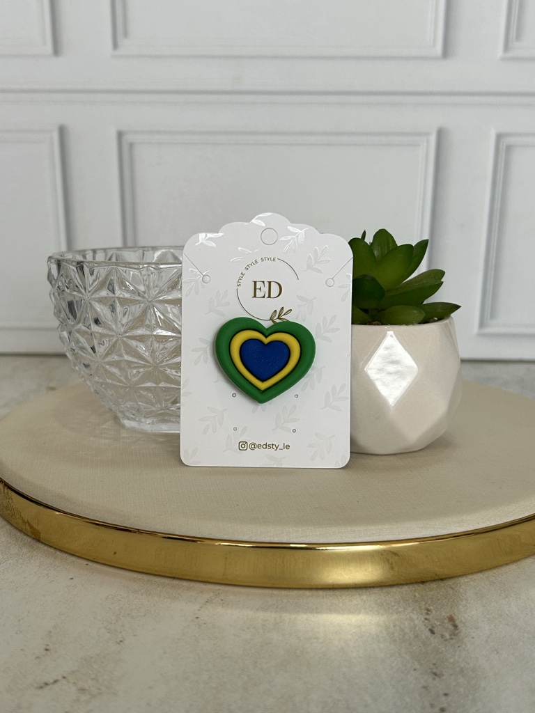 ED broche corazon Brasil