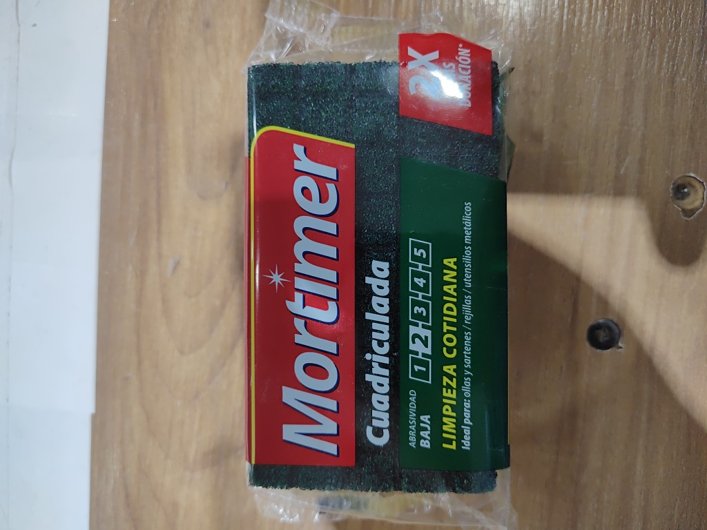 Limpieza Esponja multiuso mortimer cuadriculada