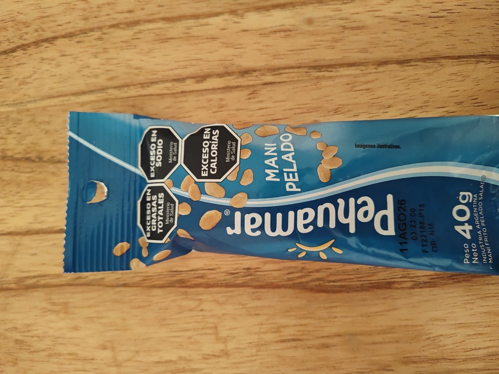 Snacks Pehuamar maní pelado 40g