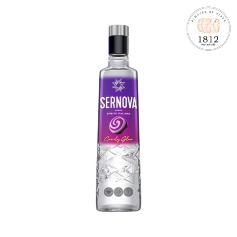 vodka Sernova Candy Glow espiritu italiano