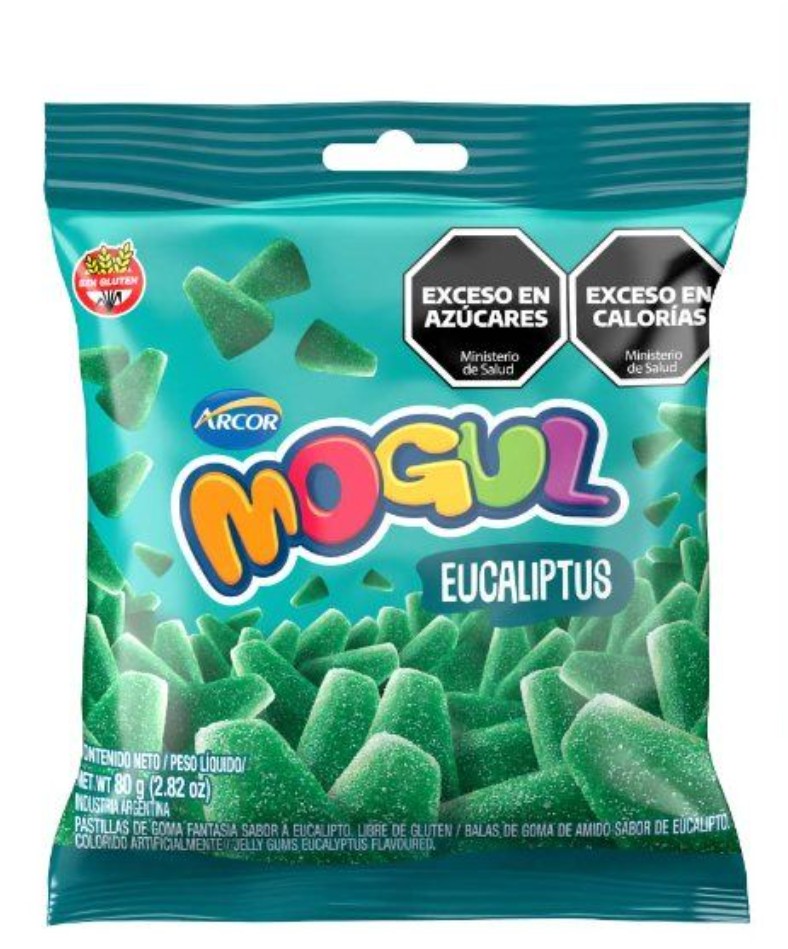 Gomitas  eucaliptus mogul