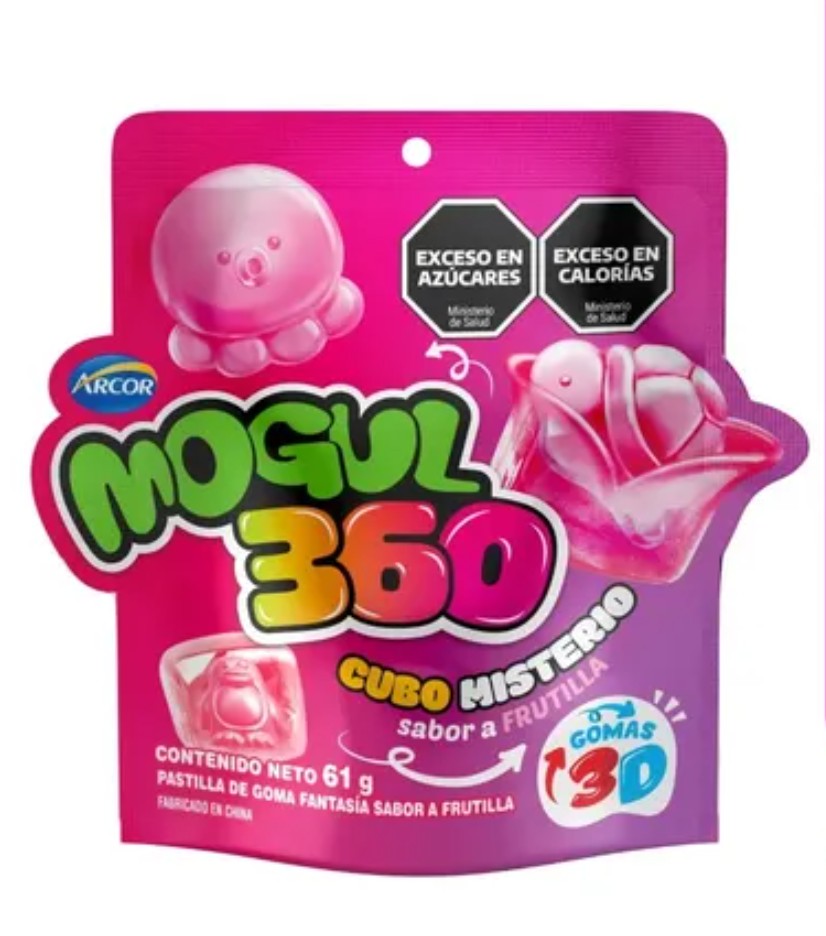 Gomitas mogul cubo misterioso