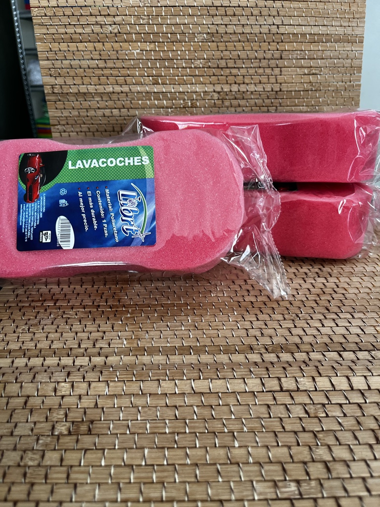 Maxi, esponja, lavacoches