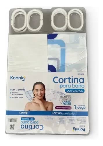 Cortina para baño grande KCB04 económica