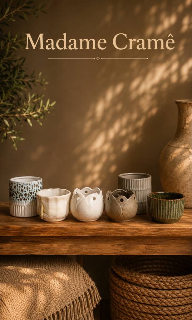 Vaso de cerâmica(preço por unidade)