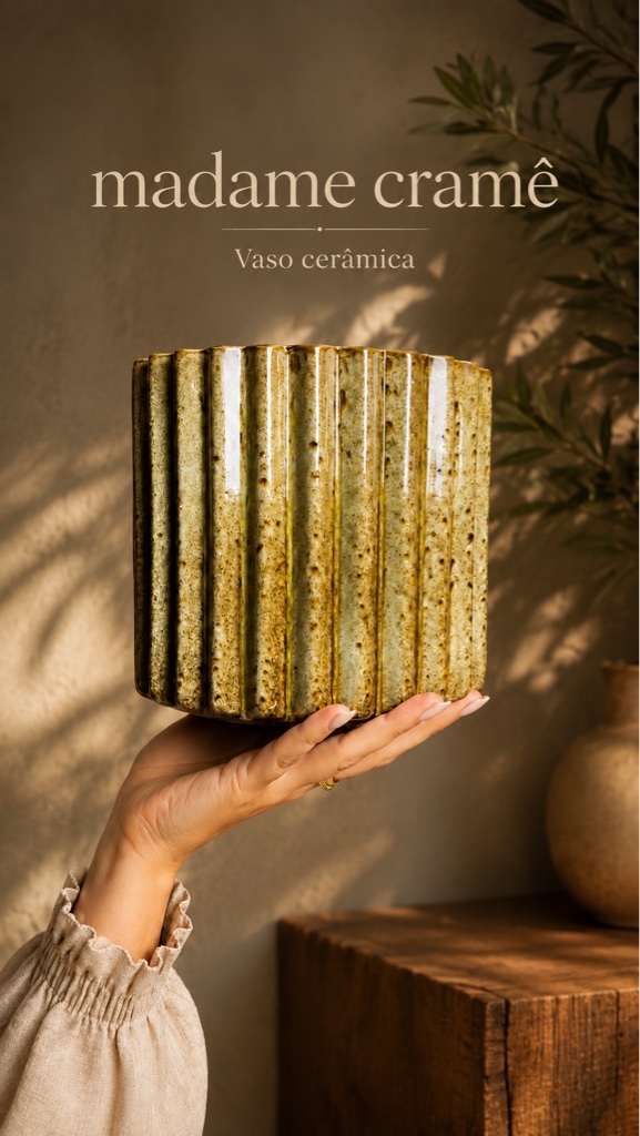 Vaso de cerâmica