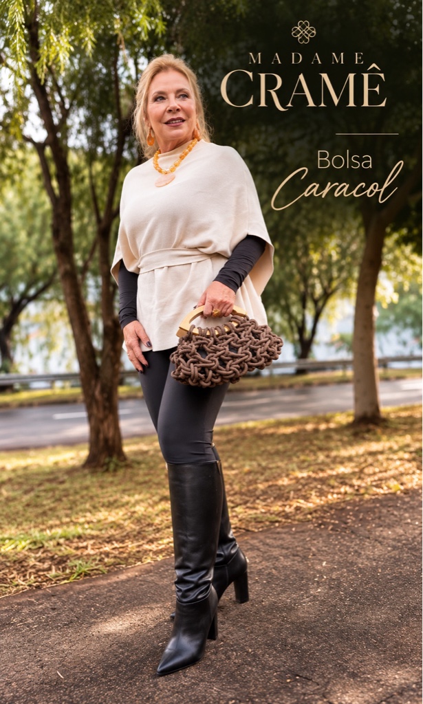 Bolsa clutch Caracol