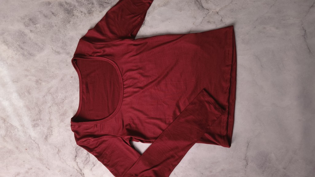 Camiseta Modal Escote U