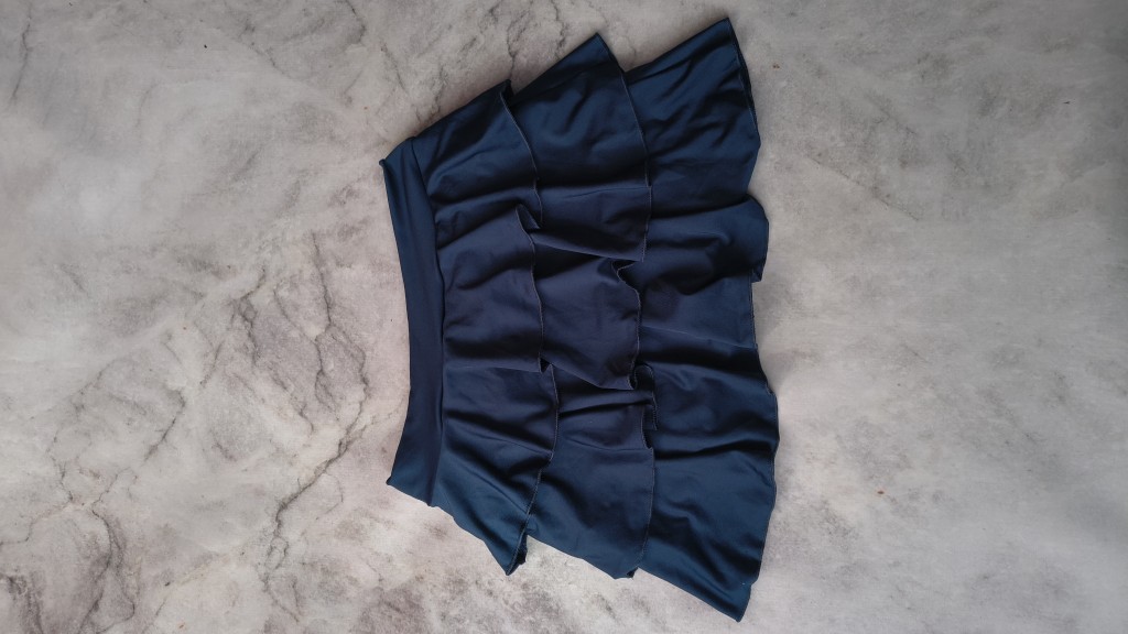 Short Pollera Triple Volado