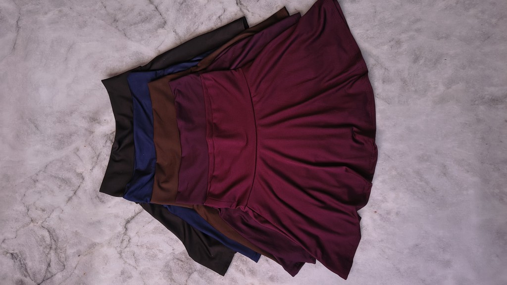 Short Pollera Acampanado