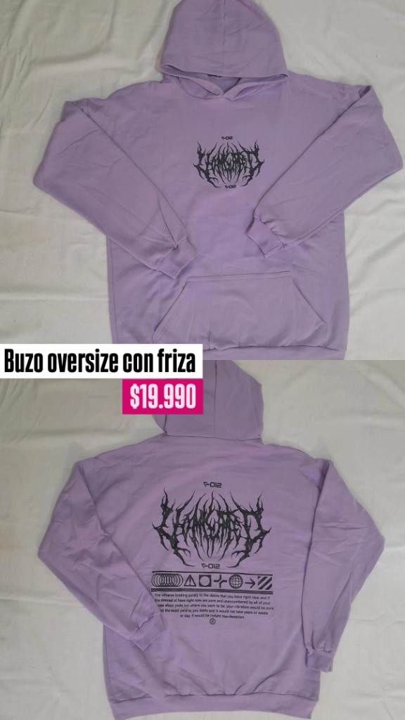 Buzo Oversize Estampado