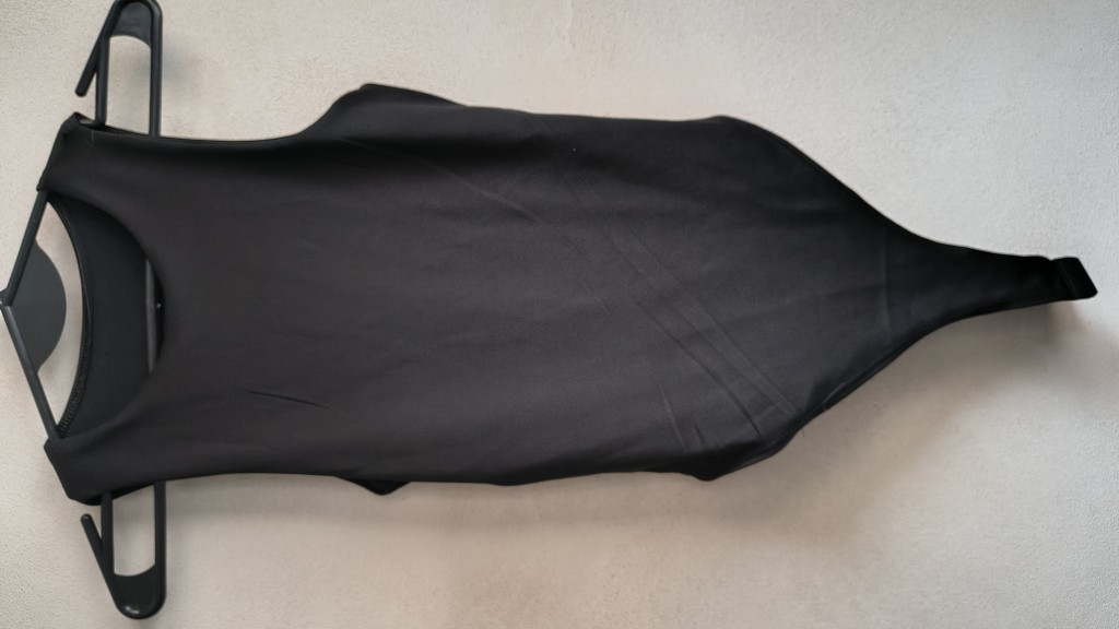 Body Sin Mangas Cerrado Negro
