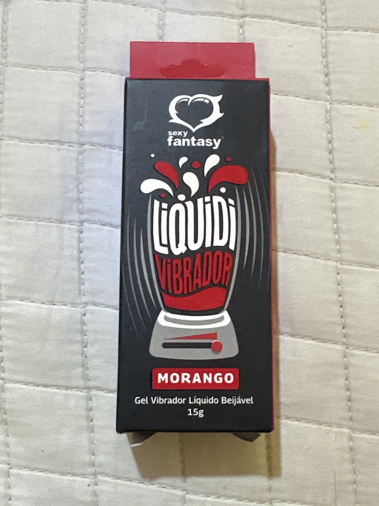 Sexy Fantasy Liquidi Vibrador Morango 15g