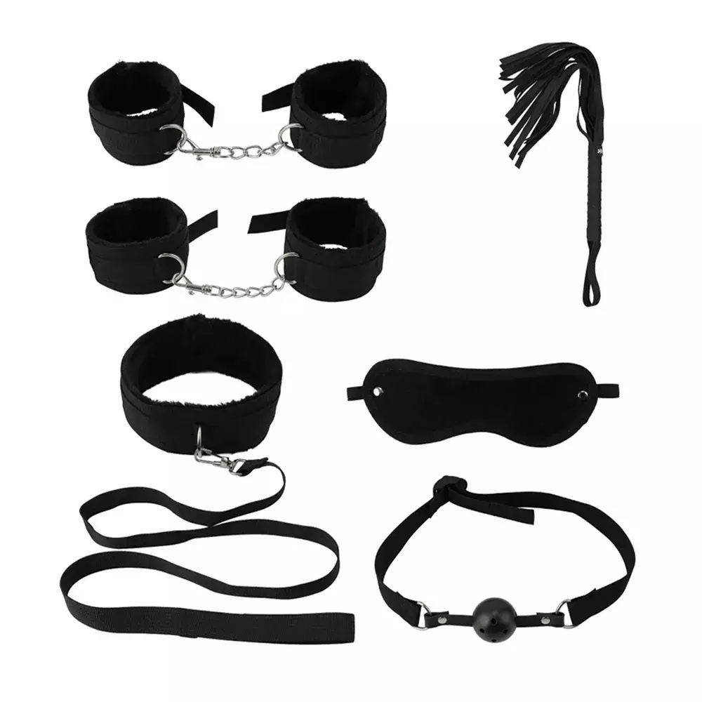 Kit BDSM preto