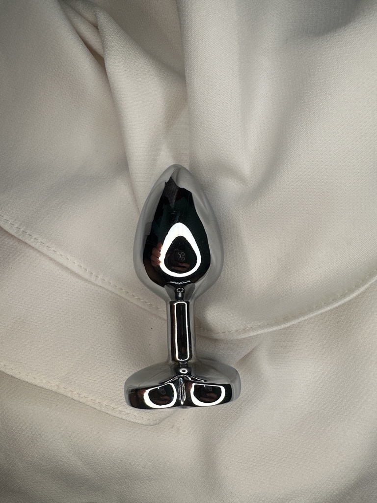 Plug anal cromado TAM P