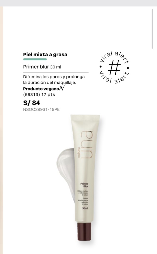Primer Blur - Natura