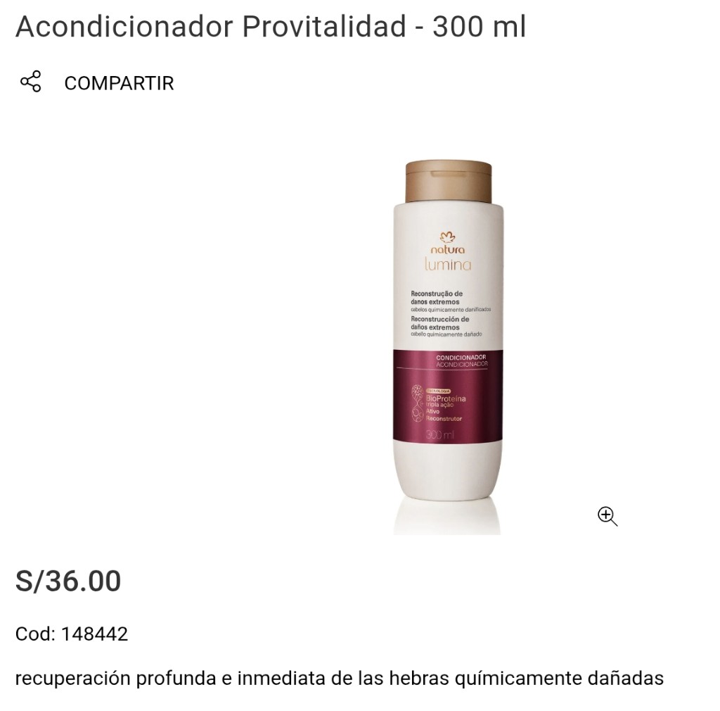 Acondicionador Provitalidad - Daños extremos 300 ml-Naturs