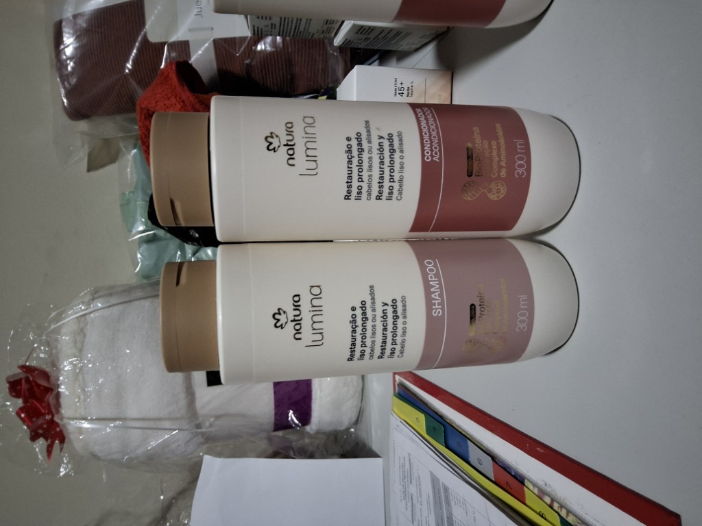 Set shampoo y acondicionador Restauración y liso prolongado - Natura