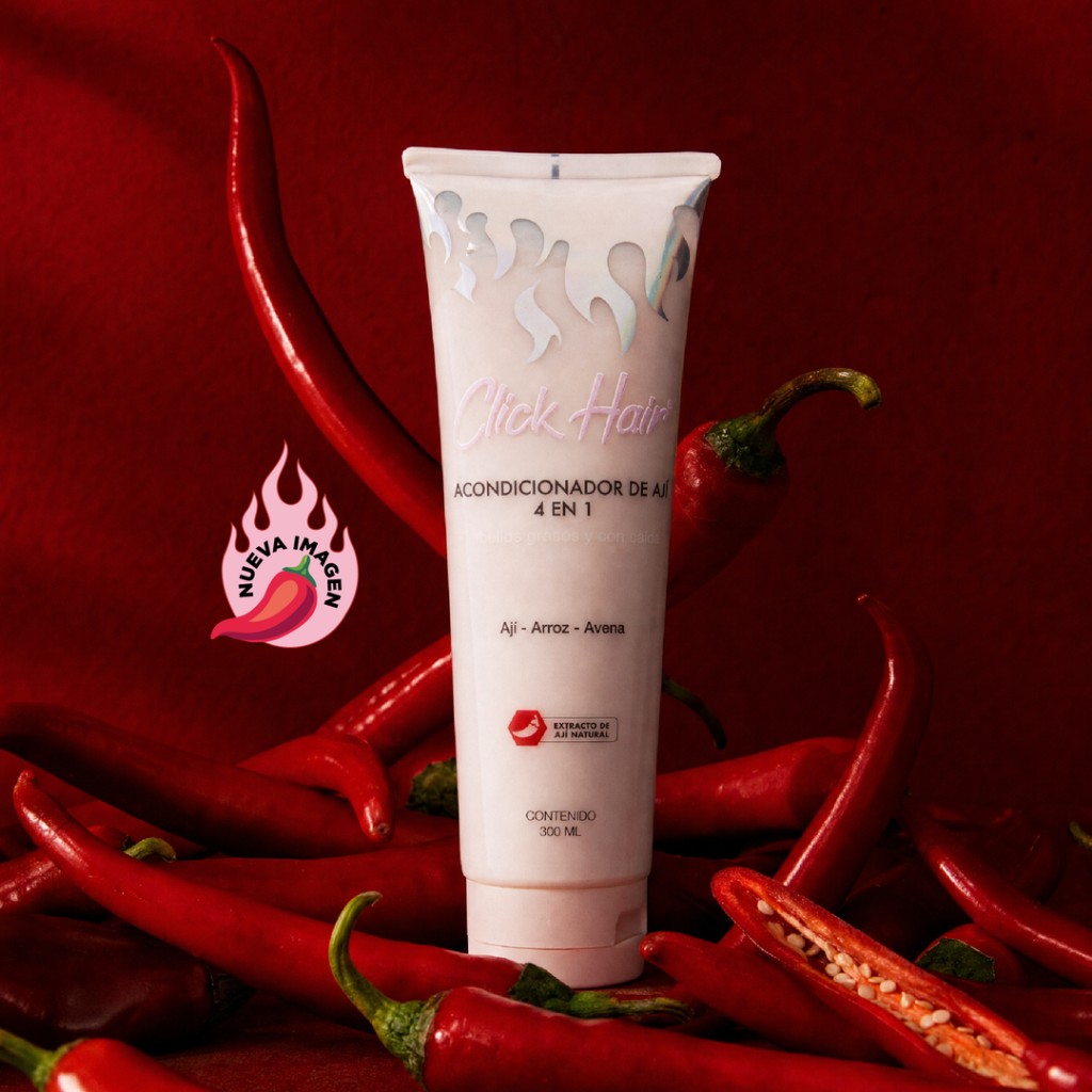 ACONDICIONADOR DE AJI 4 EN 1- CLICK HAIR