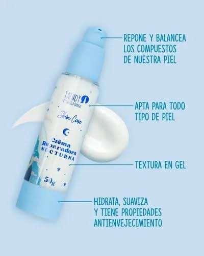 CREMA FACIAL REPARADORA NOCTURNA TRENDY